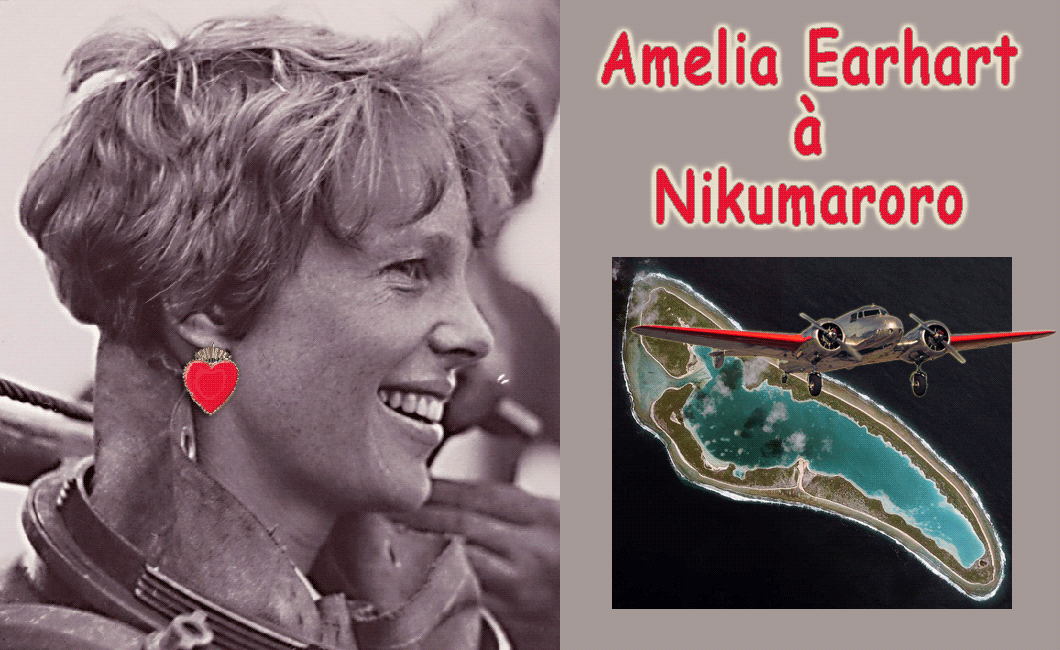 Amelia Earhart website, her last days on Nikumaroro atoll